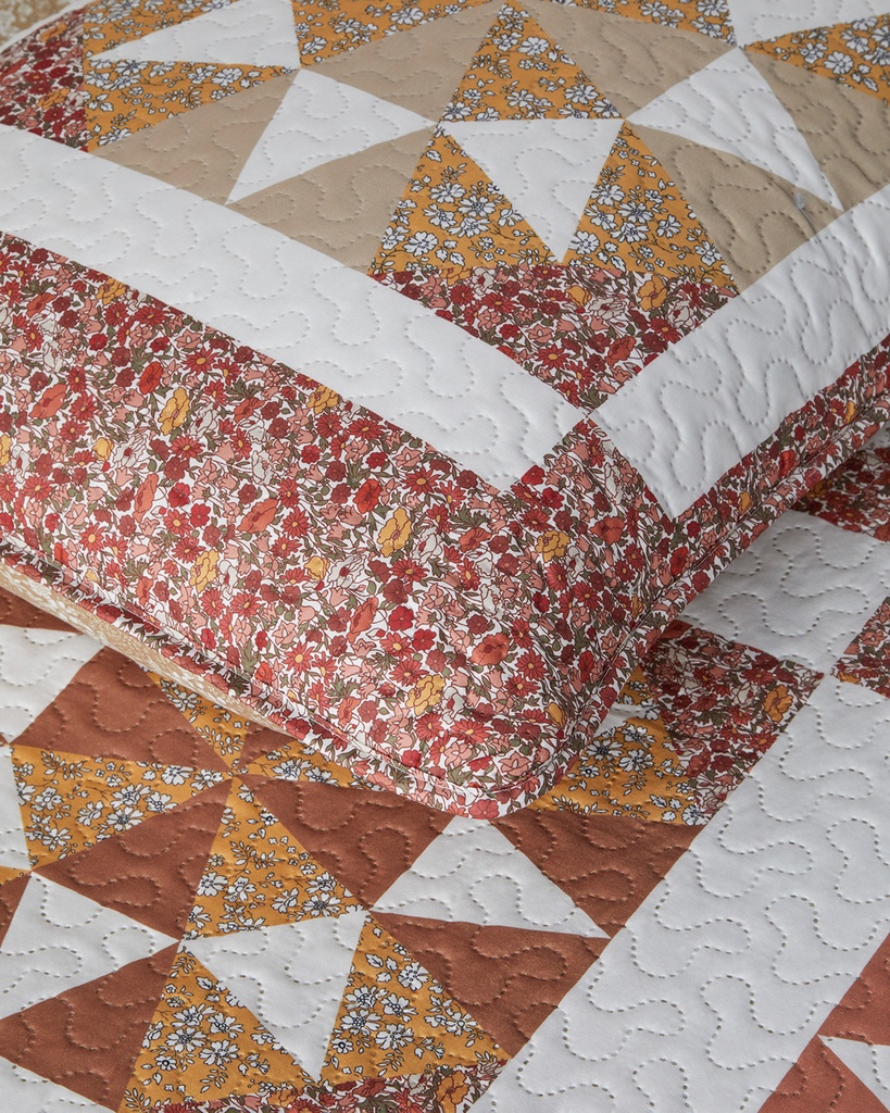 Vintage Lace Patchwork Bed Spread Set Timeless