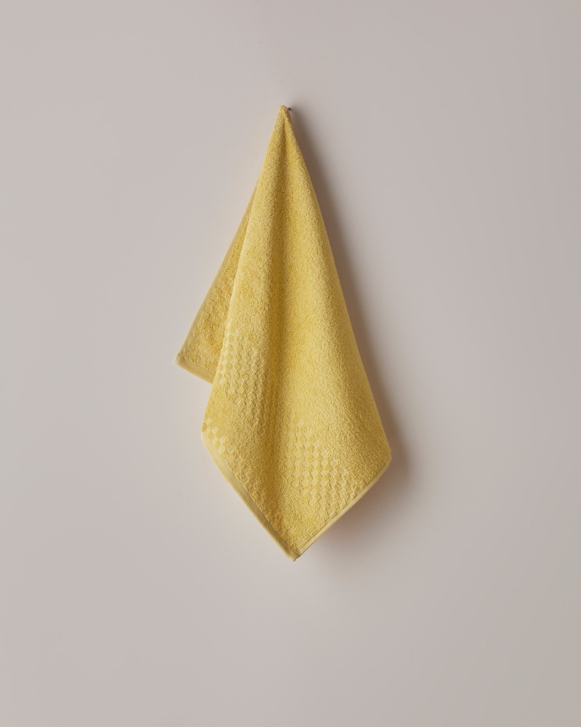 Border Check Face Towel Basic Alt Segment