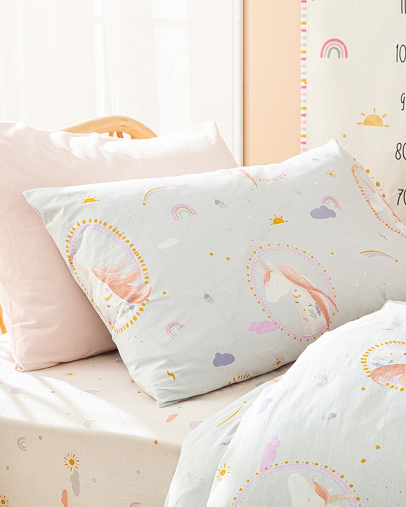Unicorn Kids Duvet Cover Set Timeless