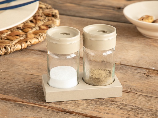 [10036080002] Greta Salt And Pepper Shak Timeless (DarkBeige)