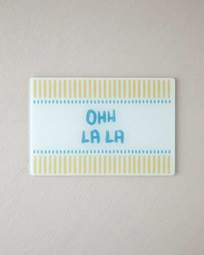 [10043138001] Oh La La Cutting Board Jolly Marine (20x30cm)