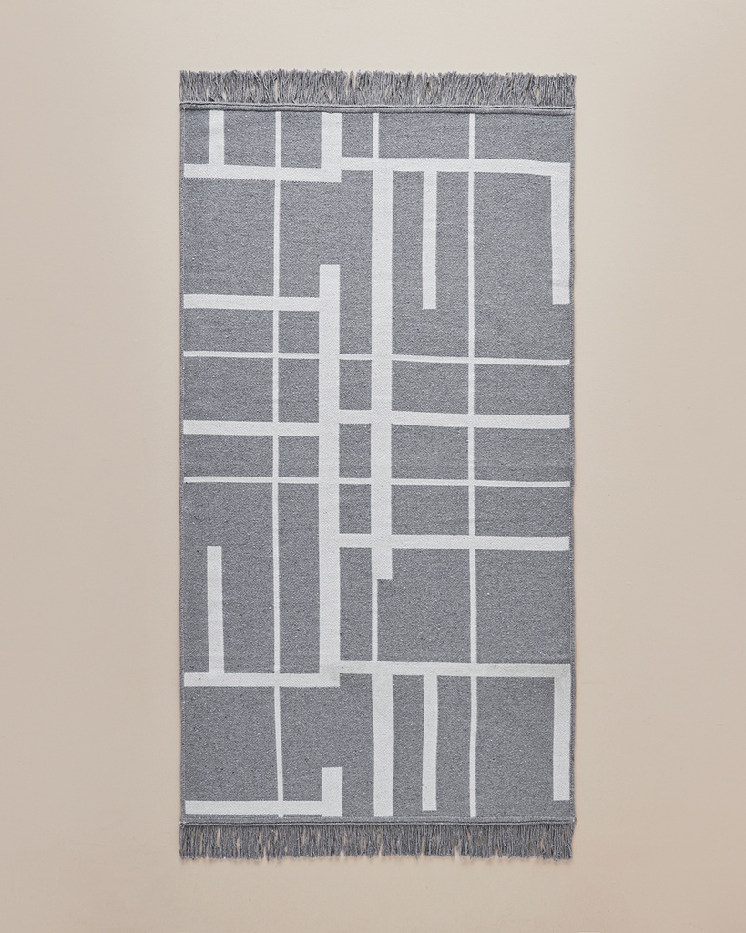 Smoky Woven Rug Timeless