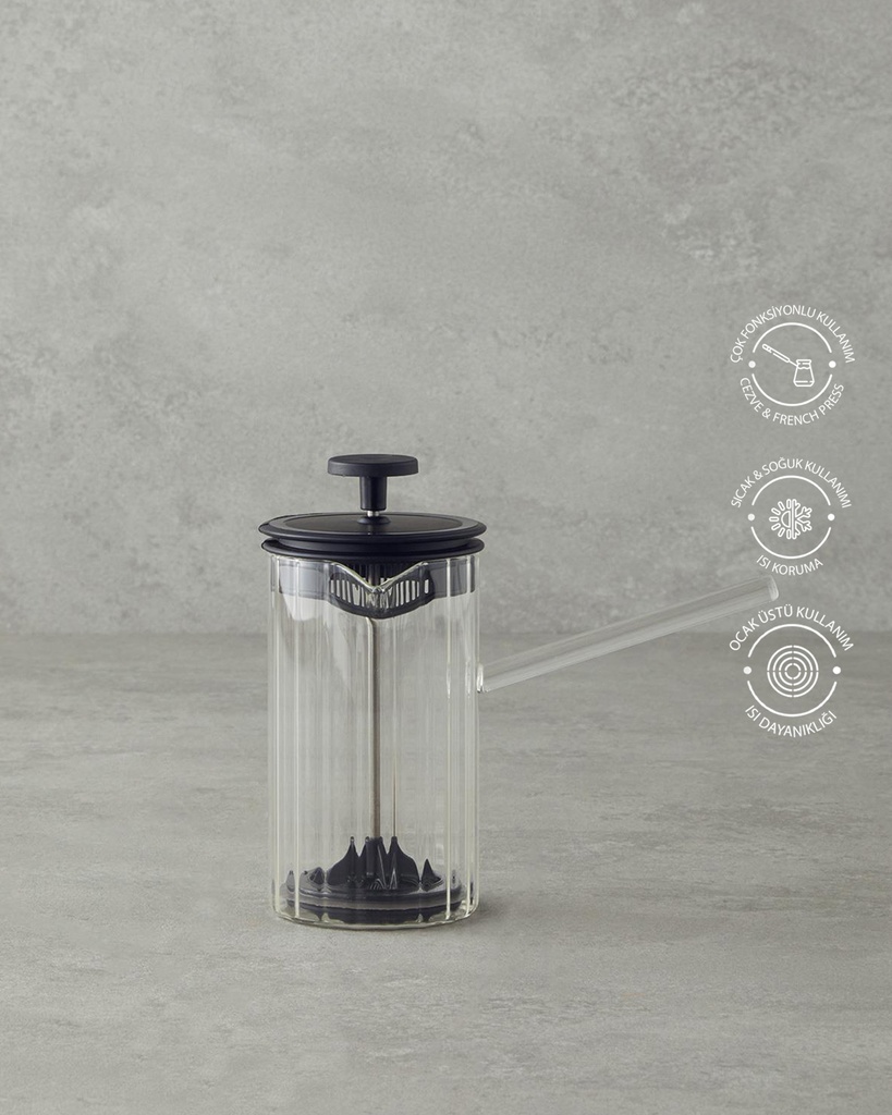 Pansy French Press Timeless