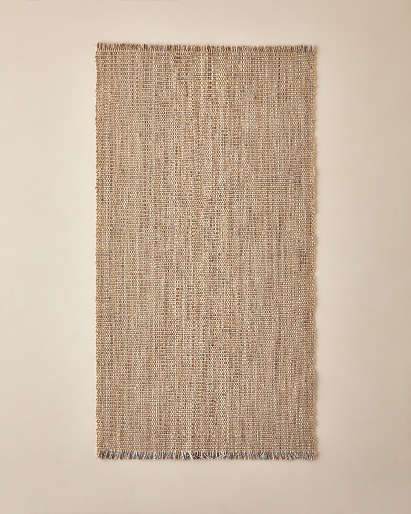 Leona Decorative Jute Rug Timeless