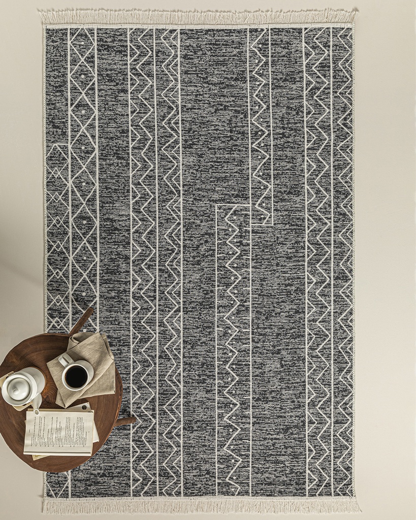 Trendy Tiles Woven Rug Timeless