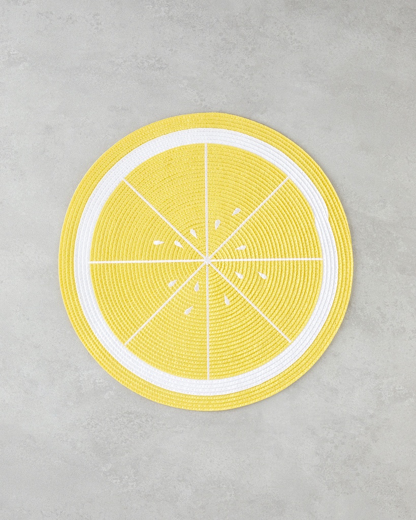Summer Lemon Table Mat Summer Splash