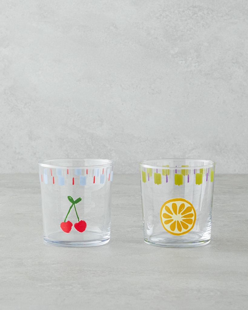 Fruit Glass Summer Splash