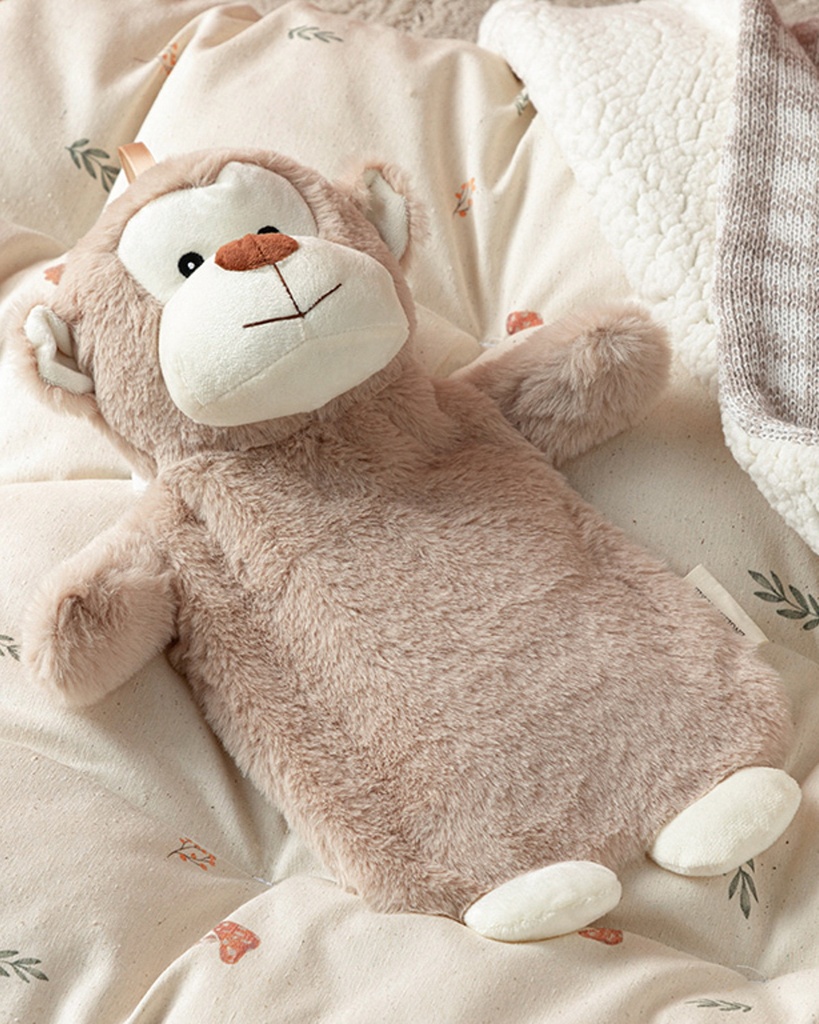 Little Monkey Hot Water Bottle Basic