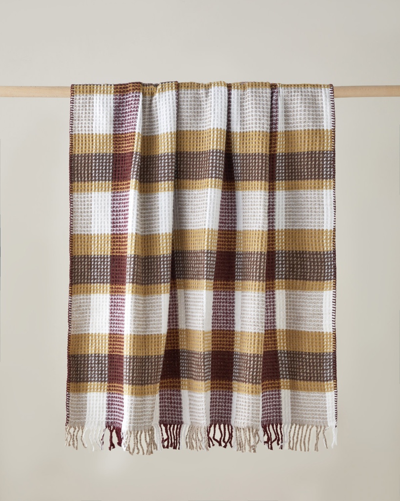 Olive Sofa Throw Basic