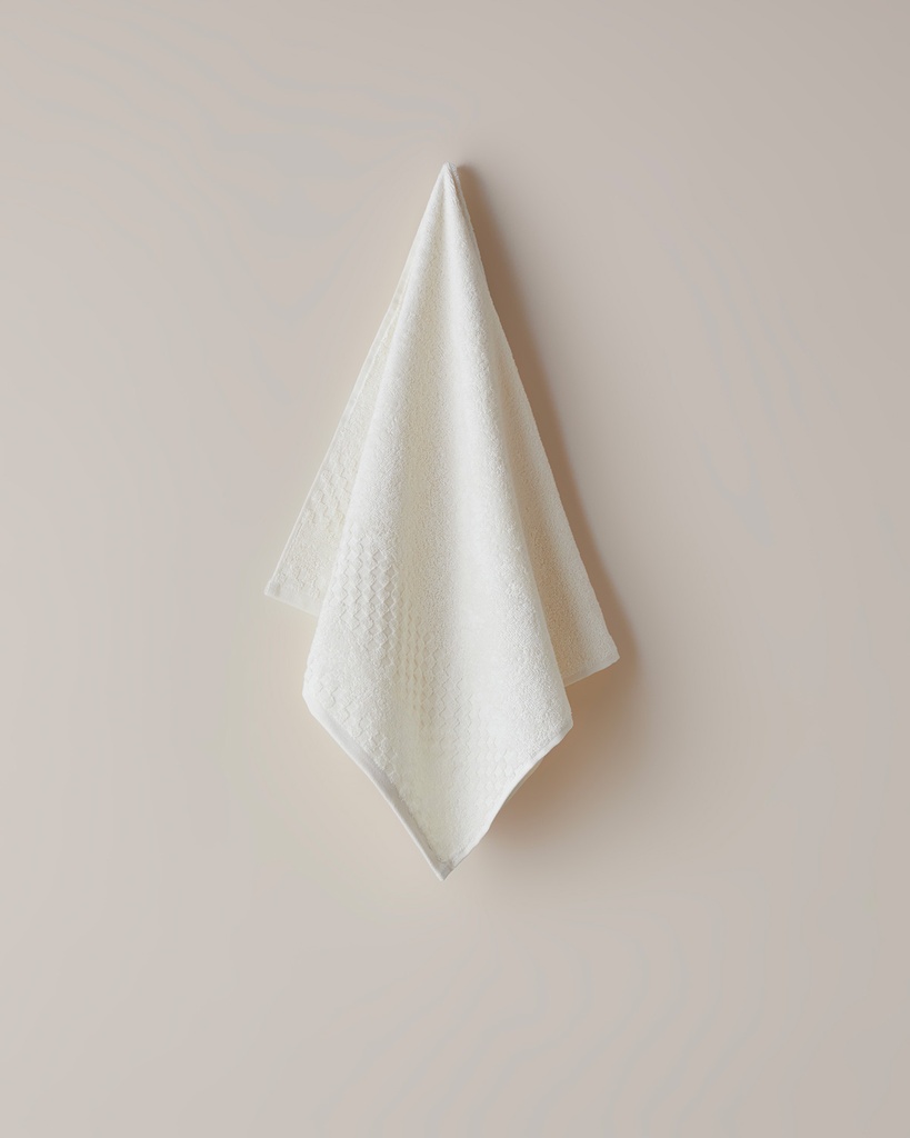 Border Check Face Towel Basic Alt Segment