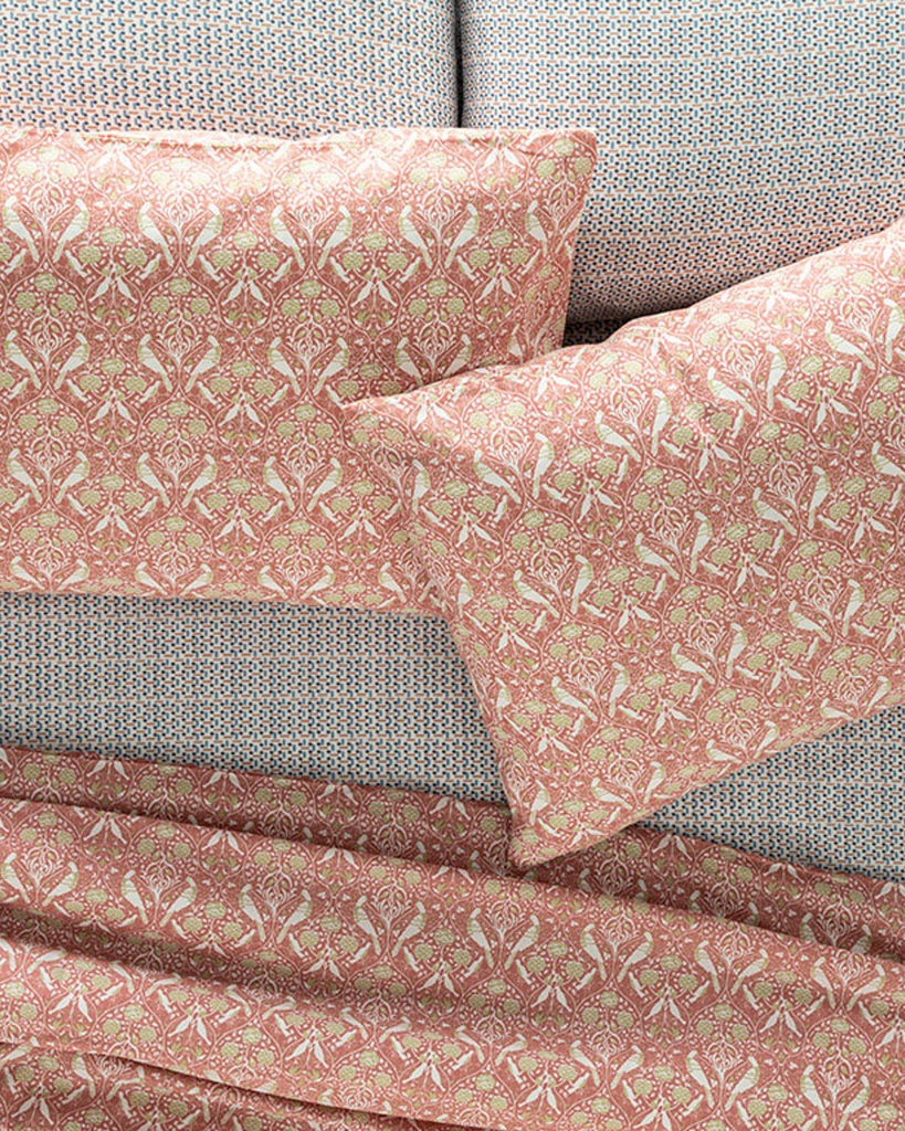 Bird and Anemons Pillowcase Mix & Match