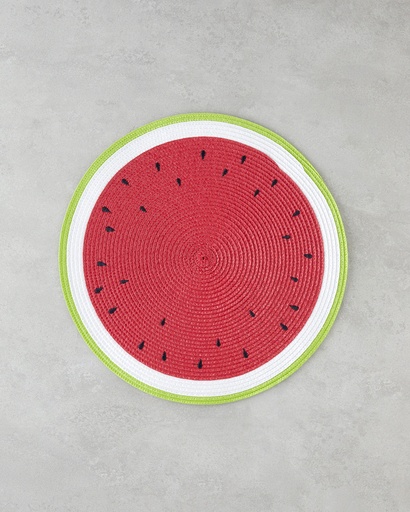 [10046168001] Summer Watermelon Table Mat Summer Splash