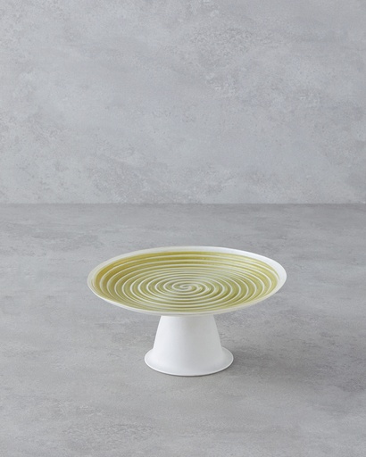 [10047204002] Swirly Cake Stand Summer Splash