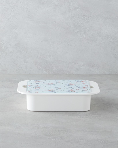 [10048008001] Artistic Garden Breakfast Container Heritage